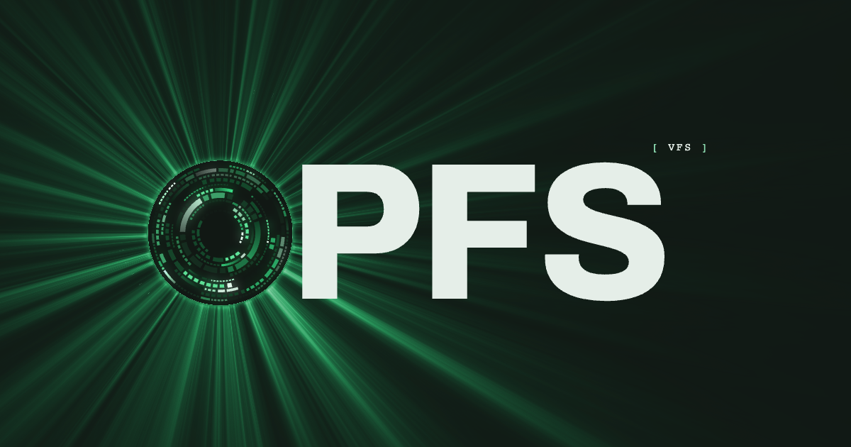 File preview extensions · OPFS VFS
